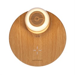Image of Wireless Charger-Speaker-Light